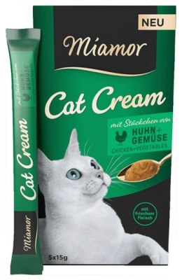 Miamor Cat Cream Kurczak i warzywa 6x15g