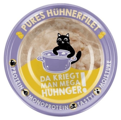 Lucky Lou Extrafood Kurczak w bulionie puszka 12x70g Lucky Lou Extrafood Kurczak w bulionie puszka 12x70g