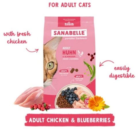 Sanabelle Adult Huhn z kurczakiem 400g Sanabelle Adult Huhn z kurczakiem 400g
