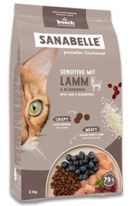 Sanabelle Adult Sensitive Lamb z jagnieciną 8kg