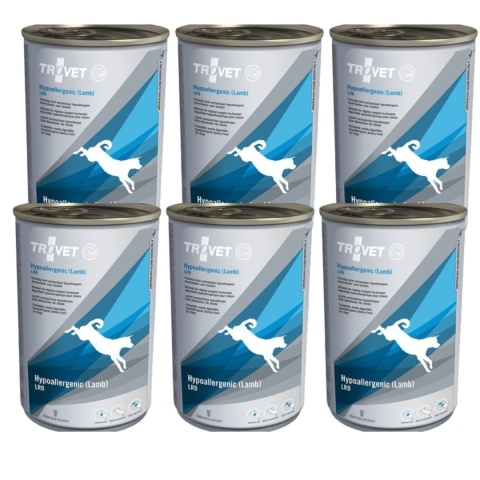 Trovet LRD Hypoallergenic Jagnięcina dla psa puszka 6x400g