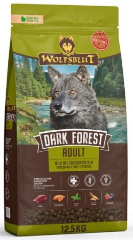 Wolfsblut Dog Dark Forest - dziczyzna i bataty 12,5kg