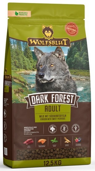 Wolfsblut Dog Dark Forest - dziczyzna i bataty 12,5kg Wolfsblut Dog Dark Forest - dziczyzna i bataty 12,5kg