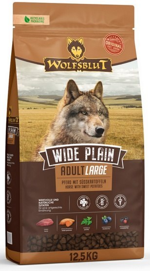 Wolfsblut Dog Wide Plain Large Breed - konina i bataty 12,5kg Wolfsblut Dog Wide Plain Large Breed - konina i bataty 12,5kg