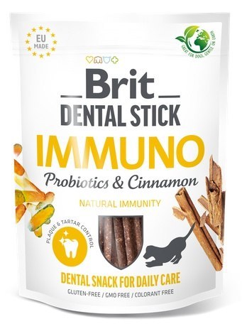 Brit Dental Stick Immuno Probiotics & Cinnamon 251g