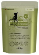 Catz Finefood Classic Łosoś i drób (N.05) saszetka 85g Catz Finefood Classic Łosoś i drób (N.05) saszetka 85g