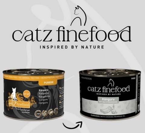 Catz Finefood Purrrr N.107 Kangur puszka 6x200g