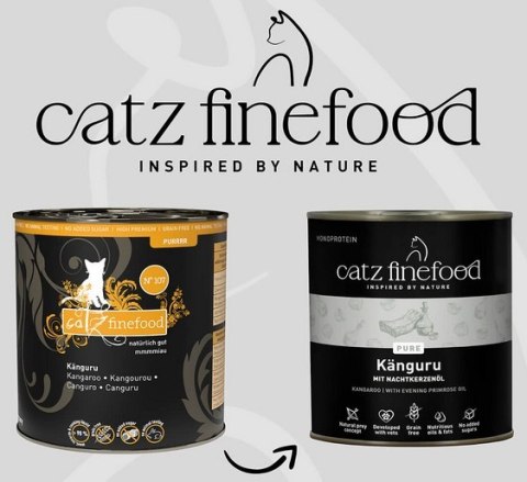 Catz Finefood Purrrr N.107 Kangur puszka 800g