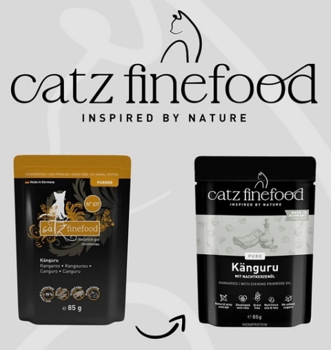 Catz Finefood Purrrr N.107 Kangur saszetka 16x85g