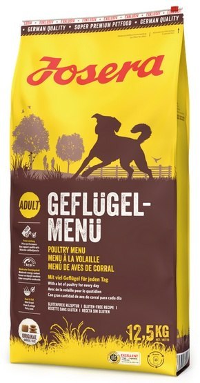 Josera Exclusive Geflugel-Menu 12,5kg Josera Exclusive Geflugel-Menu 12,5kg