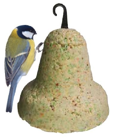 Megan Dzwonek tłuszczowy wyciągany dla ptaków 400g [ME109]