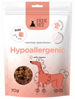 Paka Zwierzaka PEPE VET Przysmak funkcjonalny Hypoallergenic Insect 70g