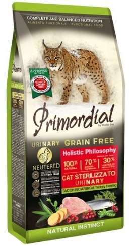 Primordial Cat Grain Free Urinary Turkey & Herring 400g