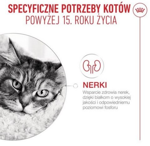 Royal Canin Ageing +15 karma sucha dla kotów dojrzałych 4kg Royal Canin Ageing +15 karma sucha dla kotów dojrzałych 4kg