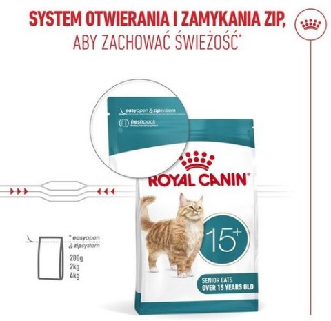 Royal Canin Ageing +15 karma sucha dla kotów dojrzałych 4kg Royal Canin Ageing +15 karma sucha dla kotów dojrzałych 4kg