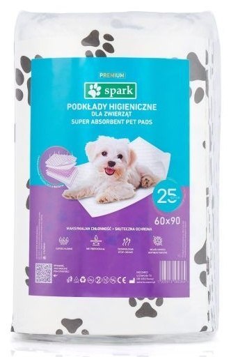 Spark Podkłady treningowe 90x60 25szt/op Spark Podkłady treningowe 90x60 25szt/op