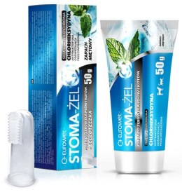 Stoma-żel - pasta do pielęgnacji uzębienia psów i kotów tubka 50g + szczoteczka