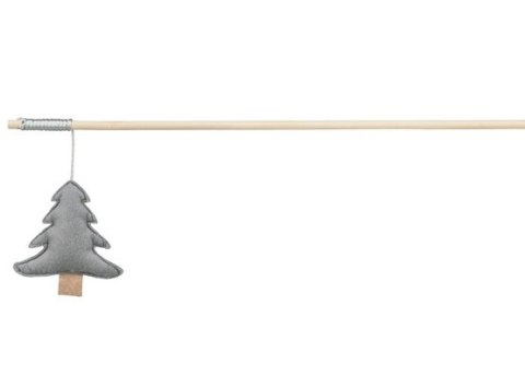 Trixie Zabawka Świąteczna dla kota Wędka z choinką 48cm [TX-924503]