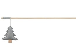 Trixie Zabawka Świąteczna dla kota Wędka z choinką 48cm [TX-924503]