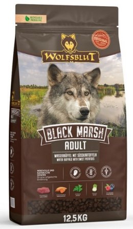 Wolfsblut Dog Black Marsh - bawół i dynia 12,5kg