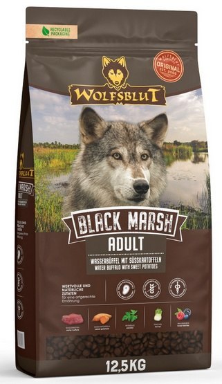 Wolfsblut Dog Black Marsh - bawół i dynia 12,5kg Wolfsblut Dog Black Marsh - bawół i dynia 12,5kg