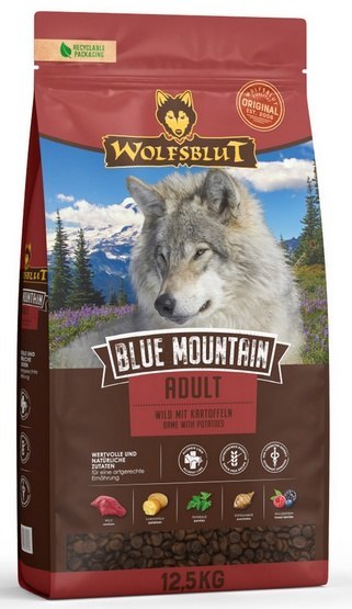 Wolfsblut Dog Blue Mountain - dziczyzna i owoce leśne 12,5kg Wolfsblut Dog Blue Mountain - dziczyzna i owoce leśne 12,5kg