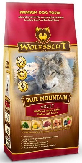 Wolfsblut Dog Blue Mountain - dziczyzna i owoce leśne 12,5kg Wolfsblut Dog Blue Mountain - dziczyzna i owoce leśne 12,5kg