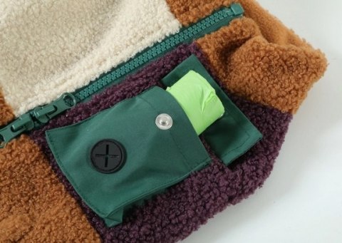 Zolux Ciepła bluza dla psa Bouclette R.35 jasnobrązowa