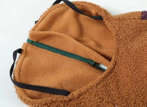 Zolux Ciepła bluza dla psa Bouclette R.50 jasnobrązowa