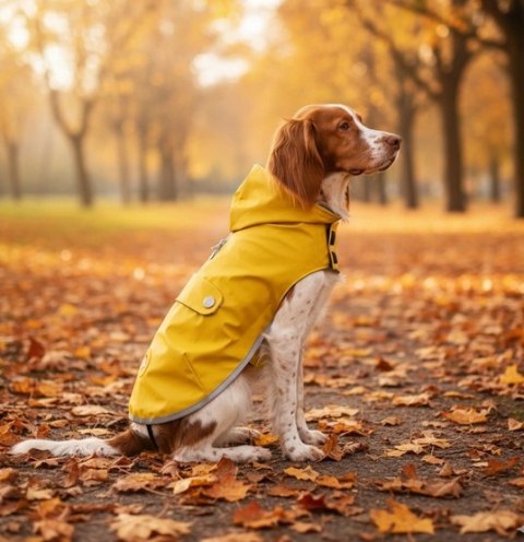 Zolux Kurtka Płaszcz wodoodporna Saint Malo R.40 żółta