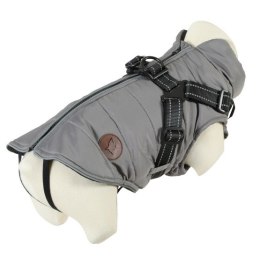 Zolux Kurtka puchowa z szelkami dla psa R.35 szara