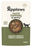 Applaws Taste Toppers Saszetka dla psa - jagnięcina, cukinia i marchew w sosie 85g