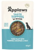 Applaws Taste Toppers Saszetka dla psa - tuńczyk, dynia i ciecierzyca w sosie 85g
