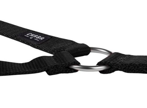 CHABA Szelki taśma regulowane nr 3 - obwód 60cm czarne