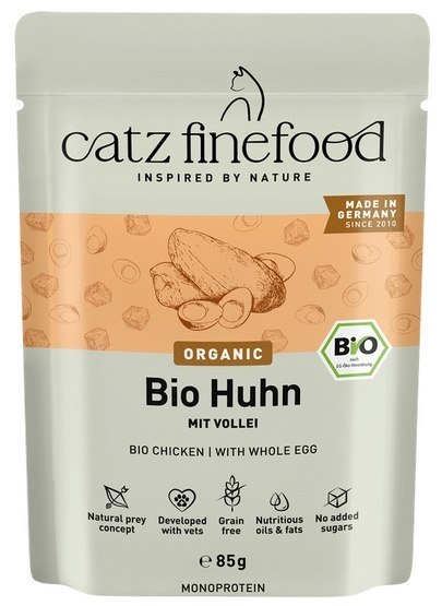 Catz Finefood Bio N.503 Kurczak saszetka 85g