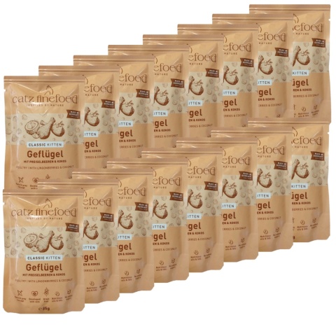 Catz Finefood Classic Kitten N.03 Drób saszetka 16x85g