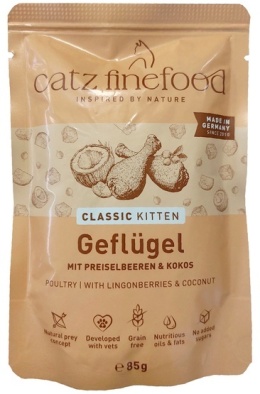 Catz Finefood Classic Kitten N.03 Drób saszetka 16x85g