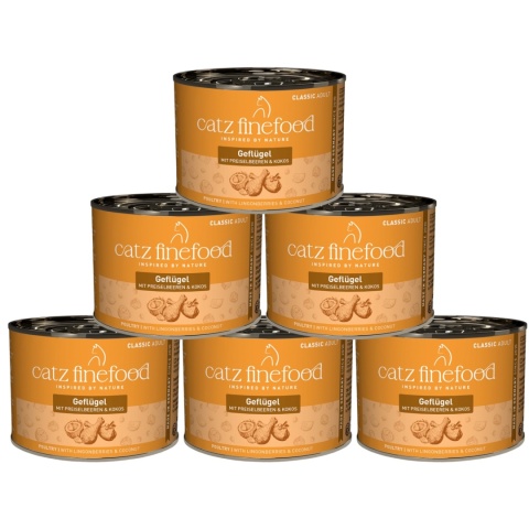 Catz Finefood Classic N.03 Drób puszka 6x200g