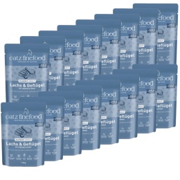 Catz Finefood Classic N.05 Łosoś i drób saszetka 16x85g