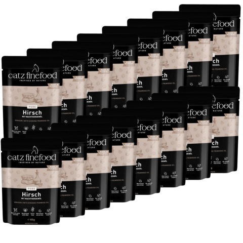 Catz Finefood Pure Jeleń (Purrr N.121) saszetka 16x85g