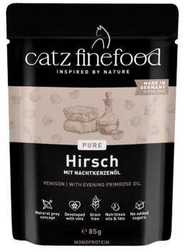 Catz Finefood Pure Jeleń (Purrr N.121) saszetka 16x85g