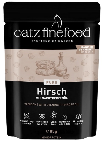 Catz Finefood Pure Jeleń (Purrr N.121) saszetka 16x85g