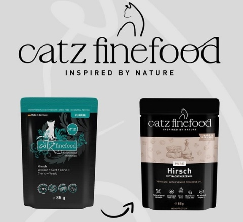 Catz Finefood Pure Jeleń (Purrr N.121) saszetka 16x85g