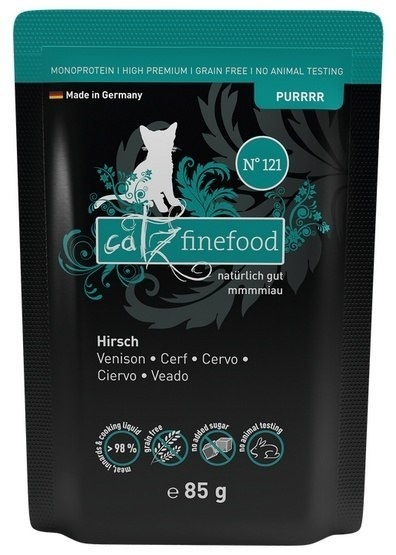 Catz Finefood Pure Jeleń (Purrr N.121) saszetka 16x85g