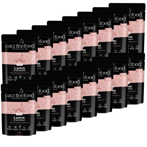 Catz Finefood Pure (Purrrr N.111) Jagnięcina saszetka 16x85g