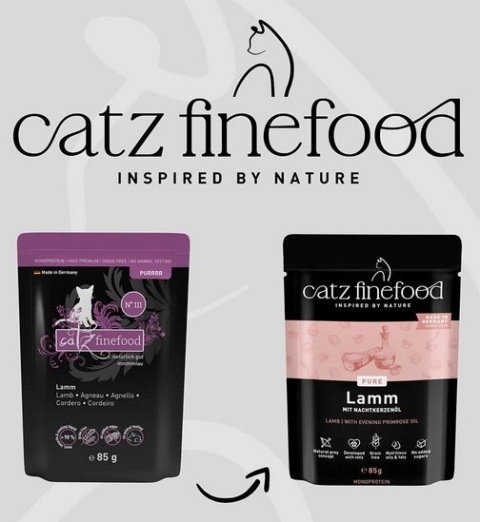 Catz Finefood Pure (Purrrr N.111) Jagnięcina saszetka 16x85g