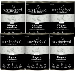 Catz Finefood Purrrr N.107 Kangur puszka 6x400g