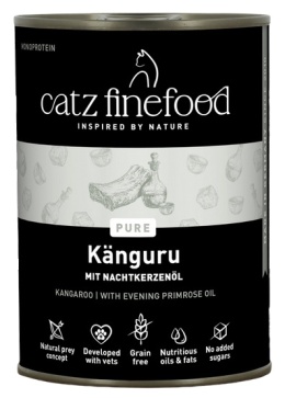 Catz Finefood Purrrr N.107 Kangur puszka 6x400g
