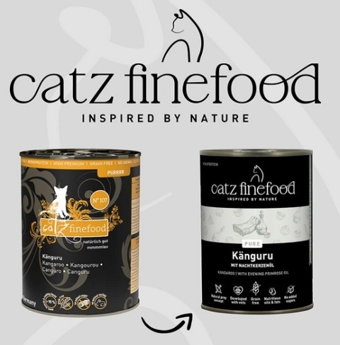 Catz Finefood Purrrr N.107 Kangur puszka 6x400g
