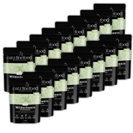 Catz Finefood Purrrr N.109 Dzik saszetka 16x85g